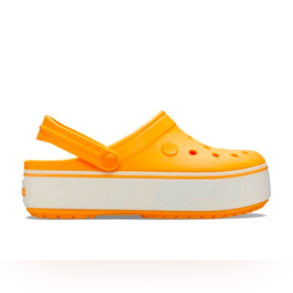 CROCS crocband platform sandals